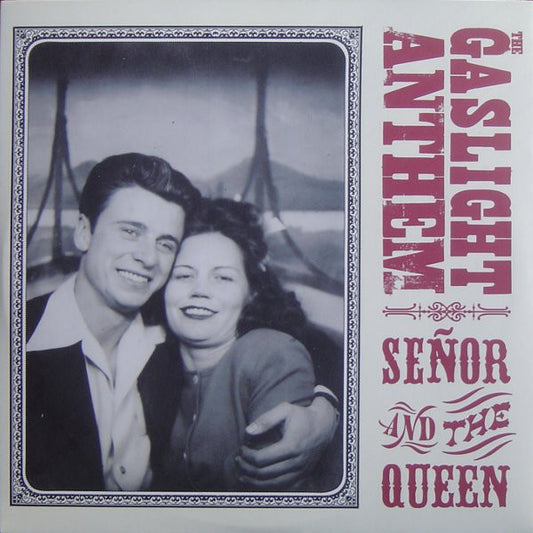 The Gaslight Anthem : Señor And The Queen (10", EP, RP, Red)