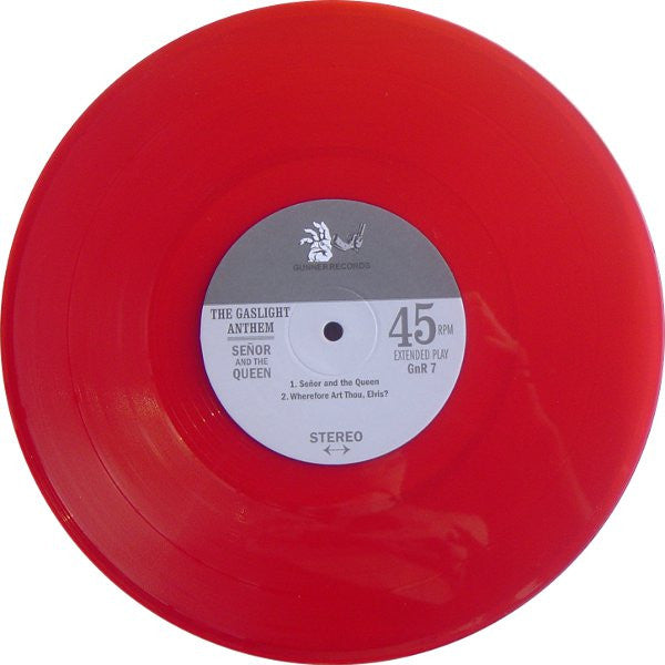 The Gaslight Anthem : Señor And The Queen (10", EP, RP, Red)