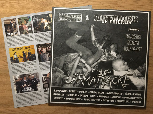 Various : Lärmattacke - Blasts From The Past (LP, Album, Dar)