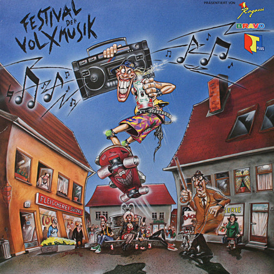Various : Festival Der Volxmusik (LP, Comp)