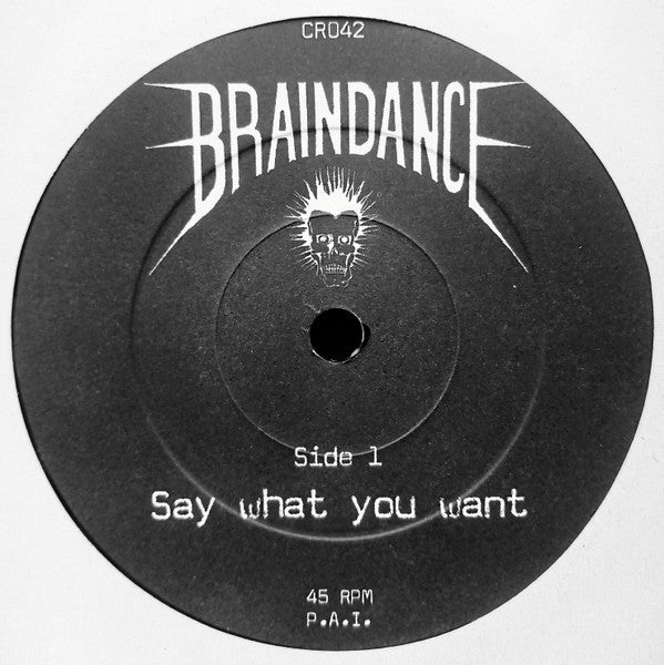 Braindance : Last Man Standing (7")