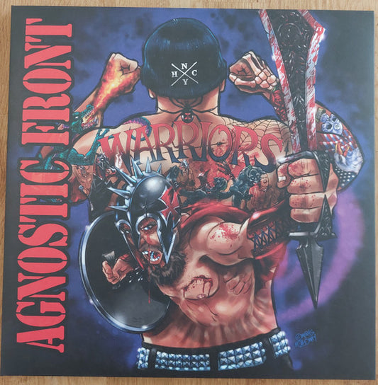Agnostic Front : Warriors  (LP, Album, RE, RP, Gat)