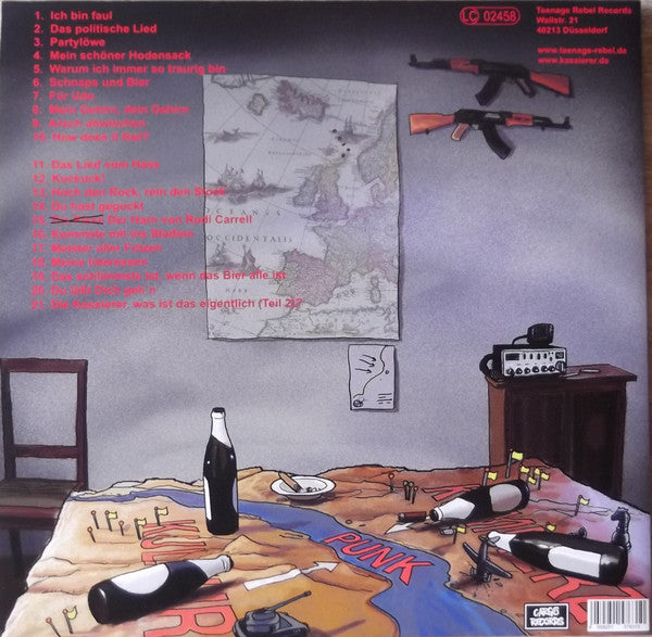 Die Kassierer : Männer, Bomben, Satelliten (LP, Album, RE)