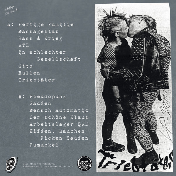 Triebtäter (2) : 1982 (LP, Comp + 7" + Ltd)