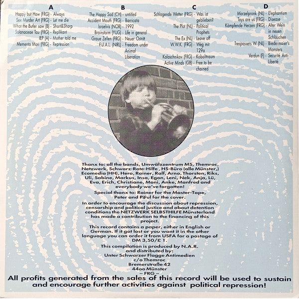 Various : Noise Against Repression (International Compilation) (2xLP, Comp)