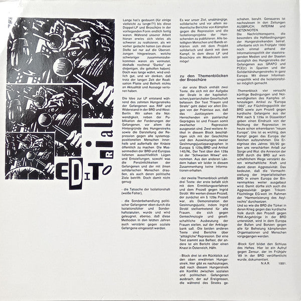 Various : Noise Against Repression (International Compilation) (2xLP, Comp)