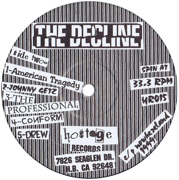 The Decline : American Tragedy (LP, Album)