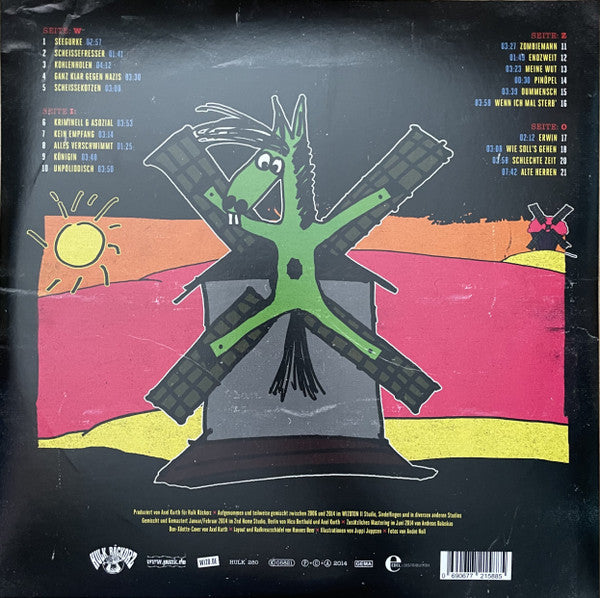 WIZO : Punk Gibt's Nicht Umsonst! (Teil III) (2xLP, Album, Ltd, RE, Blu)