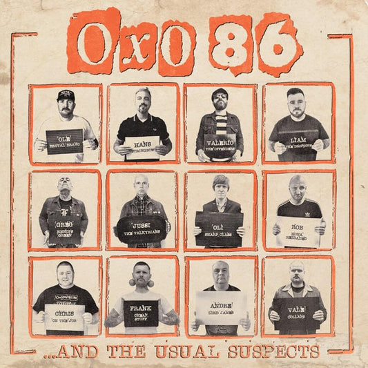 Oxo 86 : ...And The Usual Suspects (LP, Album, Ltd, Tra)