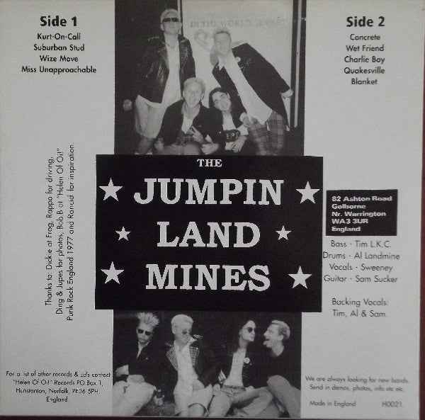 Jumpin Land Mines - Nobody's Gonna Listen To You 10" (Helen Of Oi!Vinyl, 10", GoldMint (M))