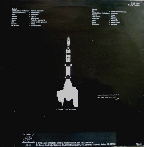 Various : Soundtracks Zum Untergang (LP, Comp, RE, Cen)
