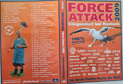 Various : Force Attack 2009 (DVD-V, Comp)
