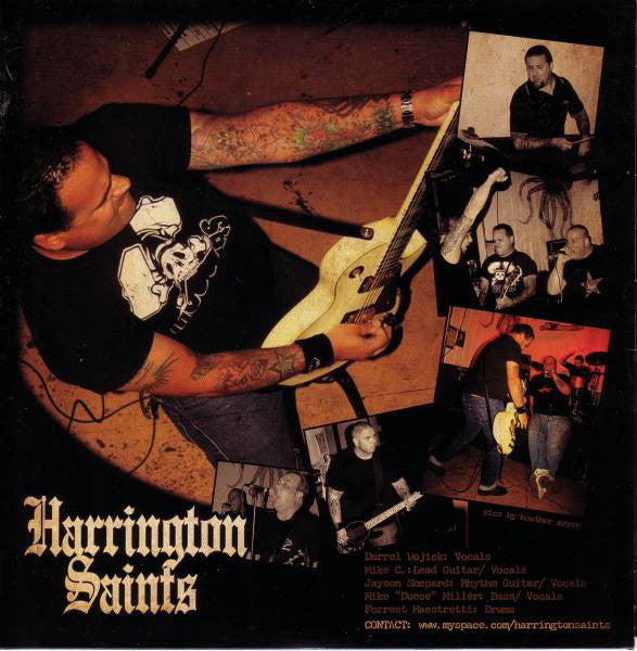 Volxsturm / Harrington Saints : 40 Years...And Still Going Strong! (7", EP, Ltd, Blu)