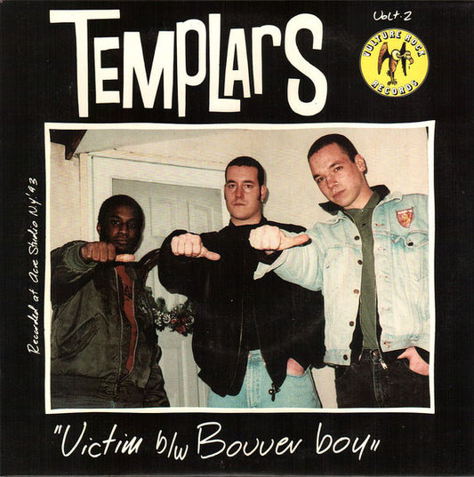 The Templars / Oxblood : Powerfist (7", EP, RP, Gre)
