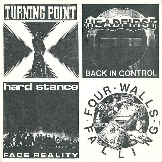 Four Walls Falling / Hard Stance / Headfirst / Turning Point : Untitled (LP, Comp, Unofficial)