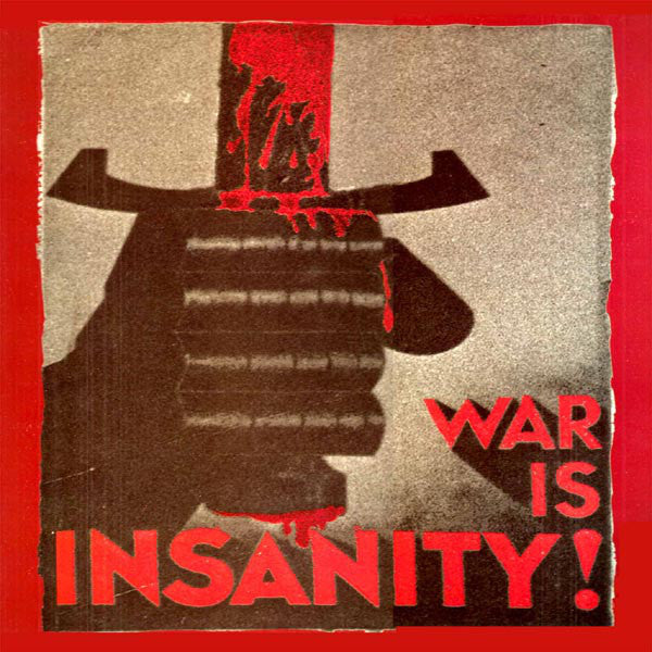 Various : War Is Insanity! (LP, Comp, Red)