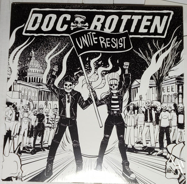 Doc Rotten : Unite Resist (LP, Album, Ltd, Whi)