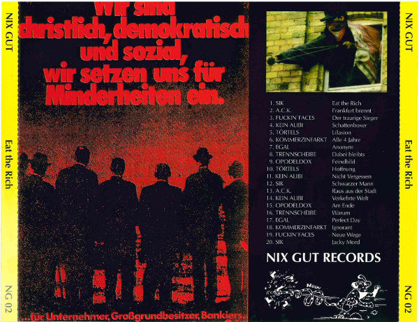 Various : Eat The Rich (CD, Comp)