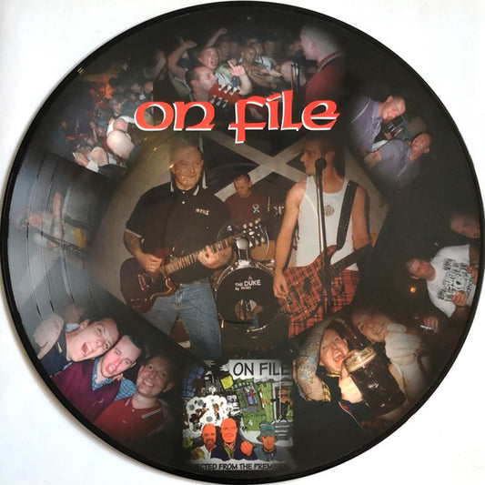On File : Ejected From The Premises (LP, Album, Pic, RE)