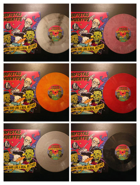 Surfistas No Muertos : Twisting hard like a real retard (10", MiniAlbum)