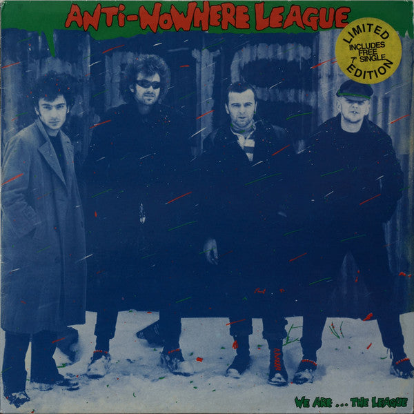 Anti-Nowhere League : We Are...The League (LP, Album, RE + 7", Single + Ltd)