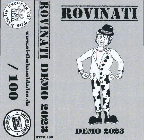 Rovinati : Demo 2023 (Cass, S/Sided, Ltd, Num)