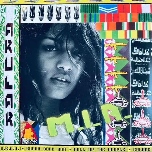 M.I.A. (2) : Arular (2xLP, Album, RE)