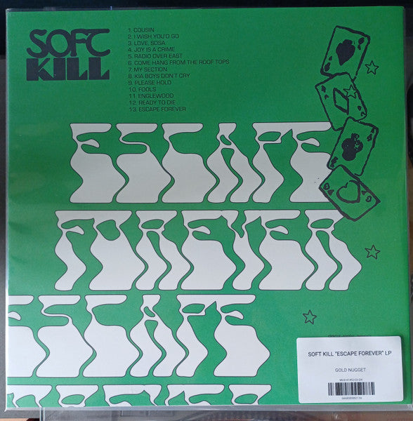 Soft Kill : Escape Forever (LP, Album, Gol)
