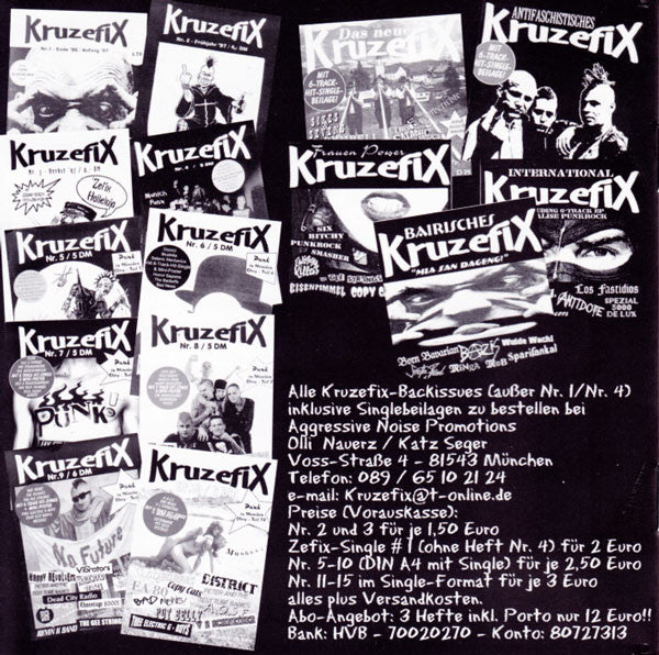 Various : Kruzefix - Kreizkruzefix (CD, Comp)