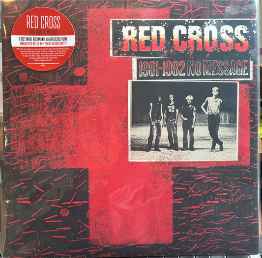 Red Cross (3) : 1981-1982 No Message (12", Album, RM)