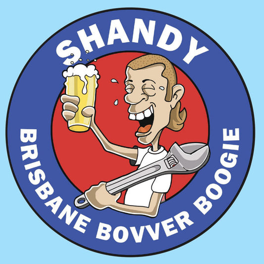 Shandy (8) : Brisbane Bovver Boogie (LP, Album, Yel)