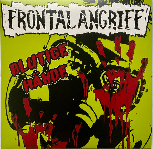 Frontalangriff (2) : Blutige Hände (LP, Album, Red)