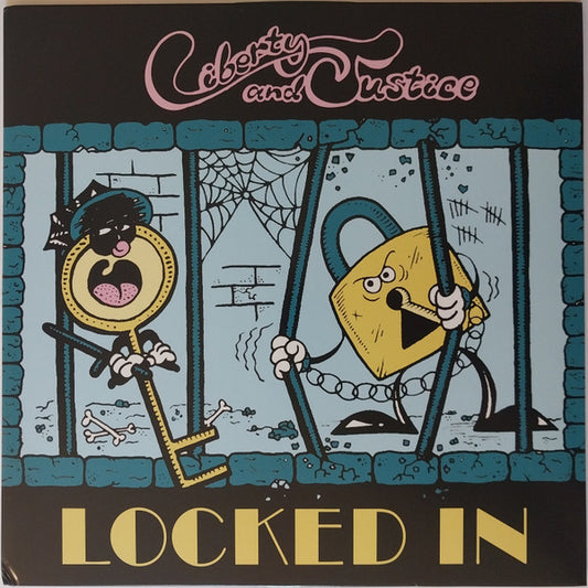 Liberty And Justice : Locked In (12", S/Sided, EP, Blu)