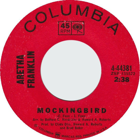 Aretha Franklin : Mockingbird (7", Single)
