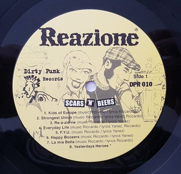 Reazione : Scars'N'Beers (LP, Album)