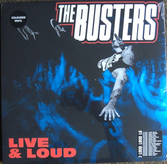 The Busters : Live & Loud (LP, Album, Blu)