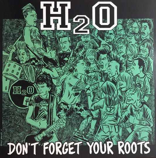 H2O (7) : Don't Forget Your Roots (LP, Album, Red)