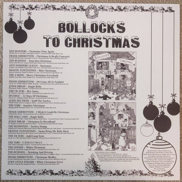 Various : Bollocks To Christmas (2xLP, Comp)