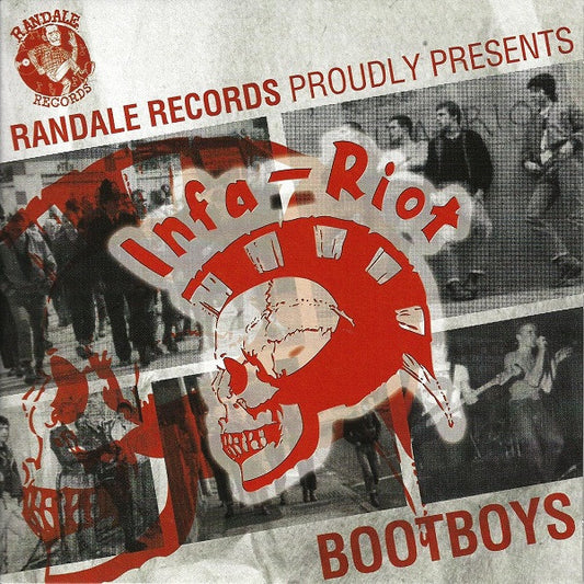 Infa Riot / The Gonads : Bootboys / Cheeky Chappie (7", Single, Ltd, Num)