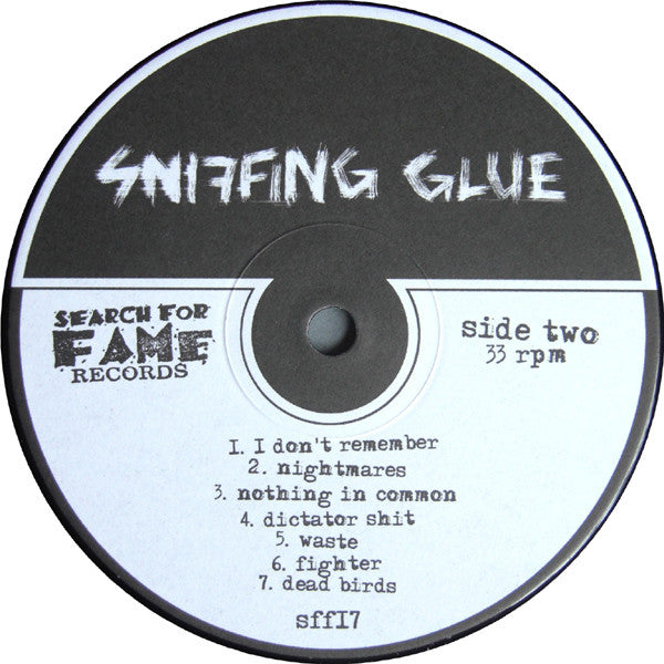 Sniffing Glue : Sniffing Glue (LP, Album)