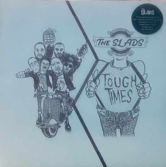 The Slads : Demo / Tough Times (LP, Comp)