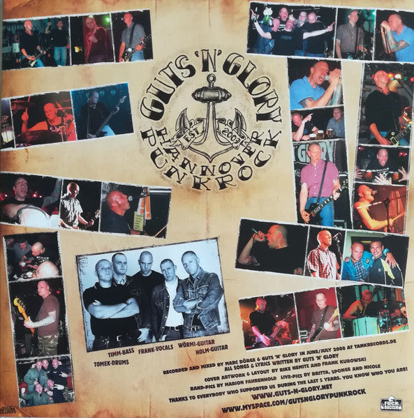Guts 'n' Glory* : Here To Stay (LP, Album)