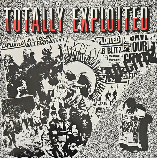 The Exploited : Totally Exploited (LP, Comp, Ltd, RE, Red)