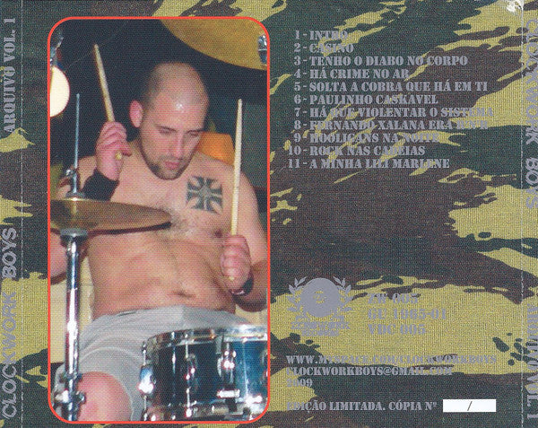 Clockwork Boys : Arquivo Vol. 1 (CD, Album, Ltd, Num)