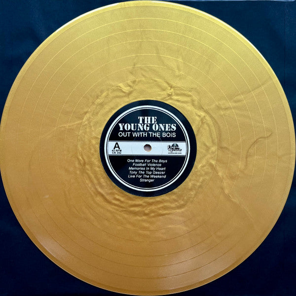 The Young Ones (6) : Out With The Bois (LP, Album, RE, Gol)