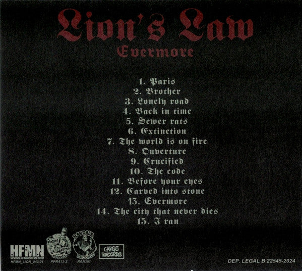Lion's Law : Evermore (CD)