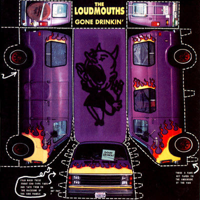 The Loudmouths : Gone Drinkin' (7", EP, Pur)