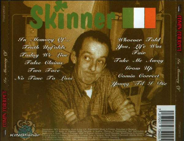 Comin' Correct : In Memory Of (CD, Album)