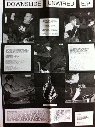Downslide : Unwired E.P. (7", EP)