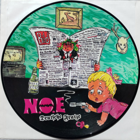 N.O.E : Deutsche Fratze (LP, Album, Ltd, Pic)